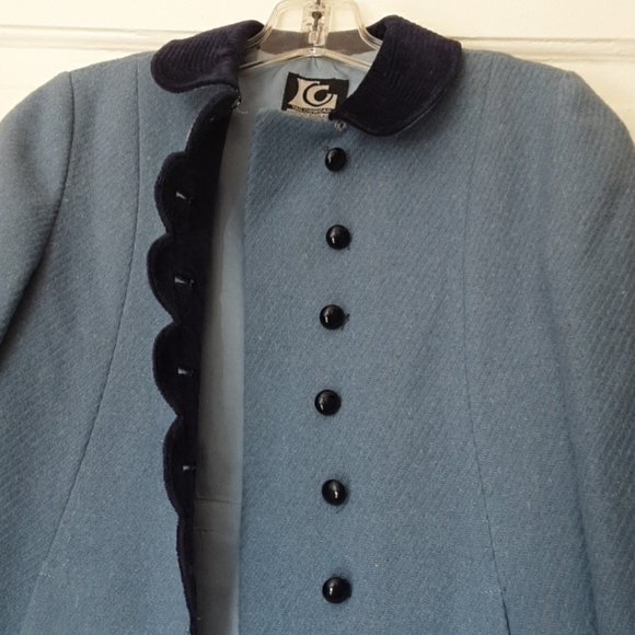 Vintage Wool Pea Coat - Picture 2 of 6